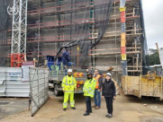 الشرطة تصدر امر اغلاق لـ21 ورشة بناء في تل ابيب 